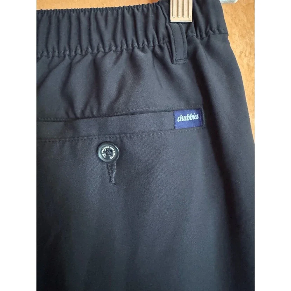 Chubbies Performance Pants XL Black Stretch Drawstring Golf Casual Pants - Picture 4 of 10